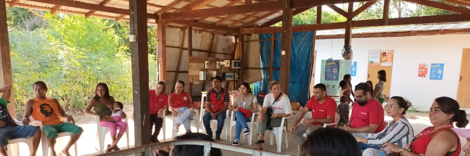 Pastoral dos Migrantes visitou comunidades indígenas Warao e Kariña em Roraima