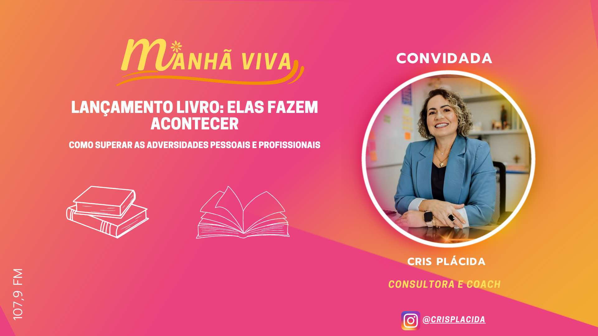 Lançamento livro: Elas fazem acontecer