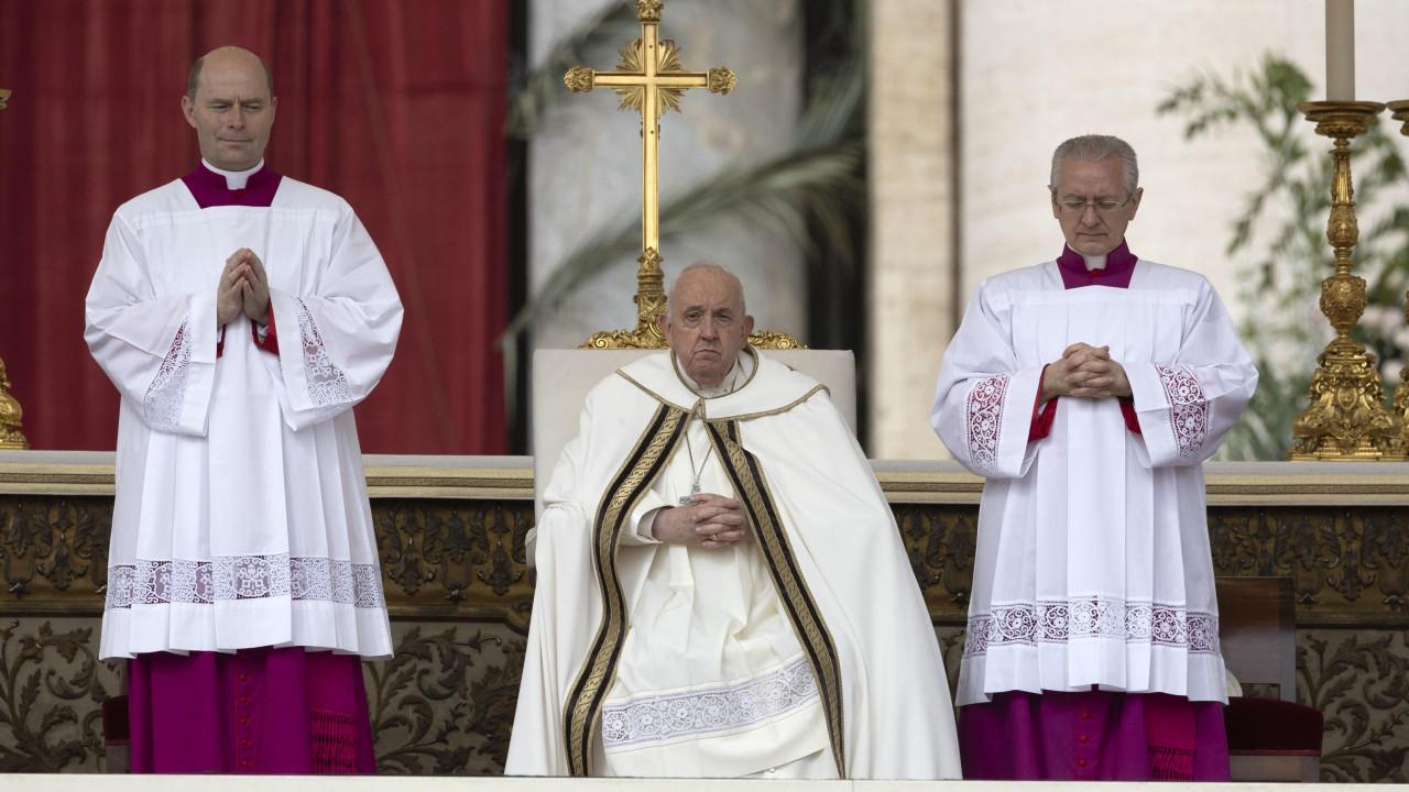 Papa pede cessar-fogo em Gaza e diálogo na Ucrânia