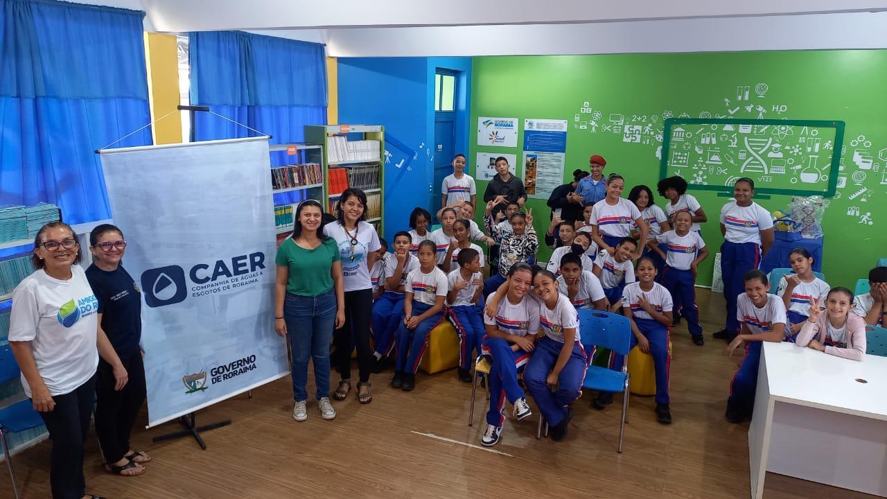 Caer investe na educação ambiental com presença ativa em palestras educativas