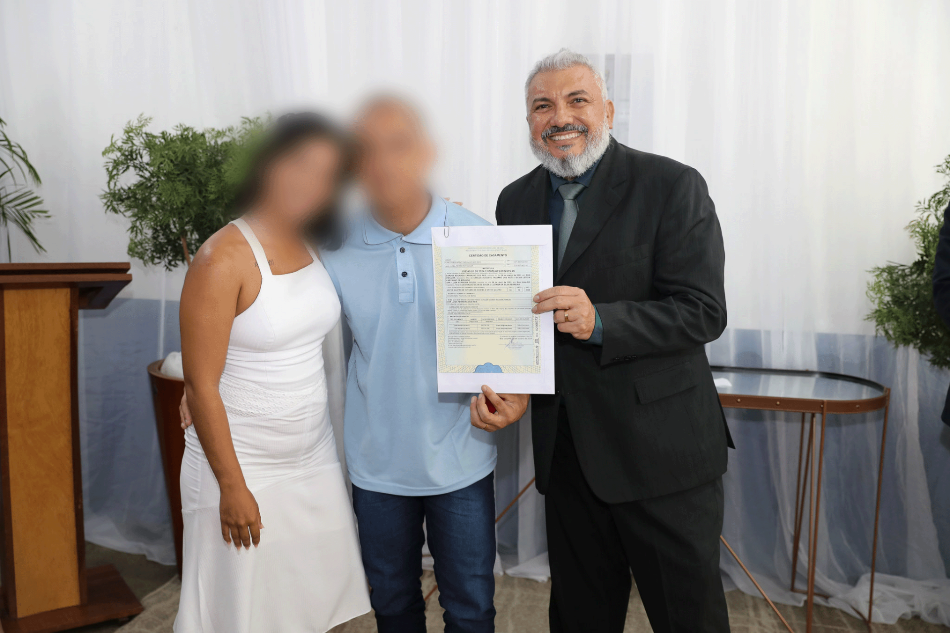 DPE-RR celebra cerimônia de  casamento de 19 casais na Cadeia Pública de Boa Vista