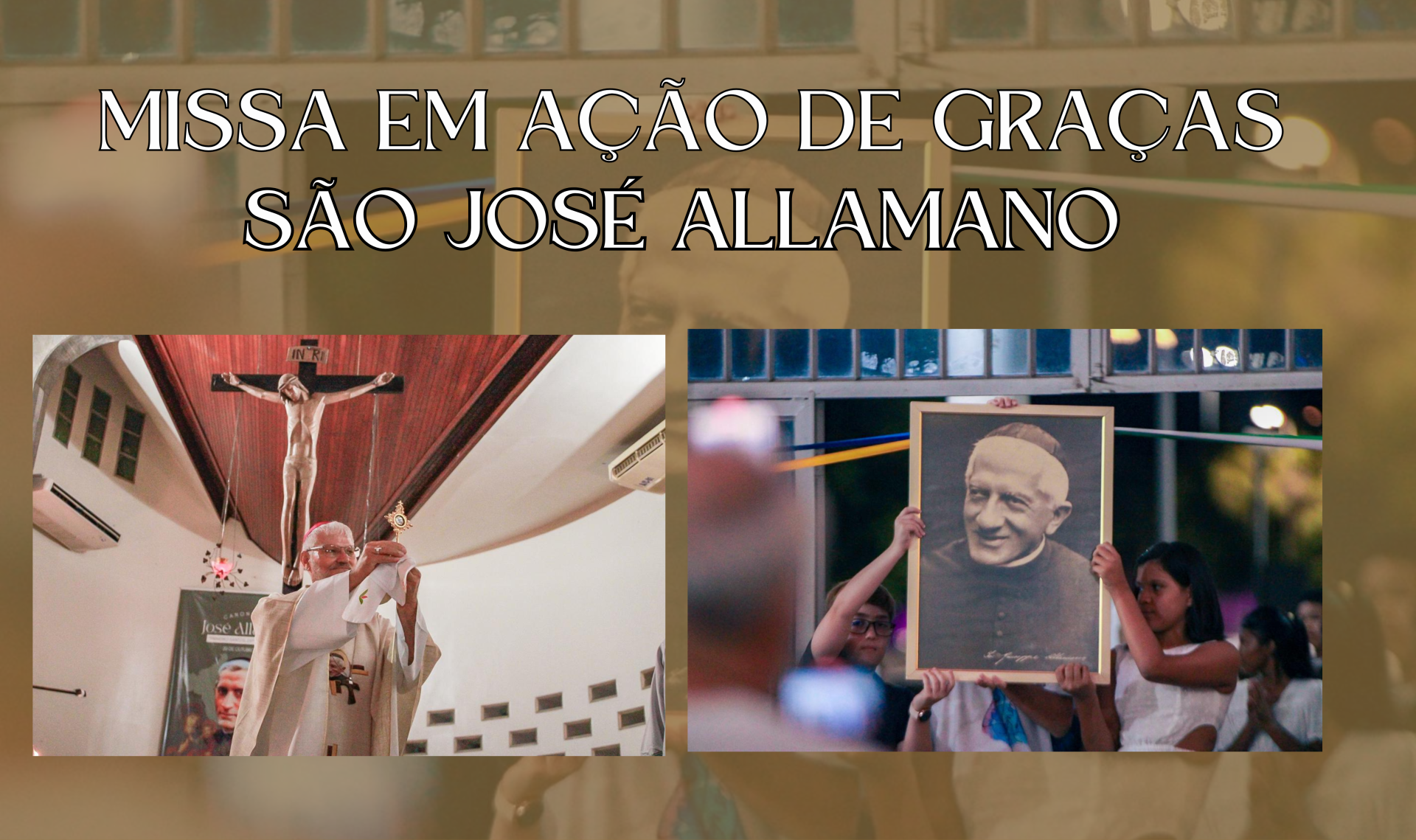 missa em ação de graças São José Allamano