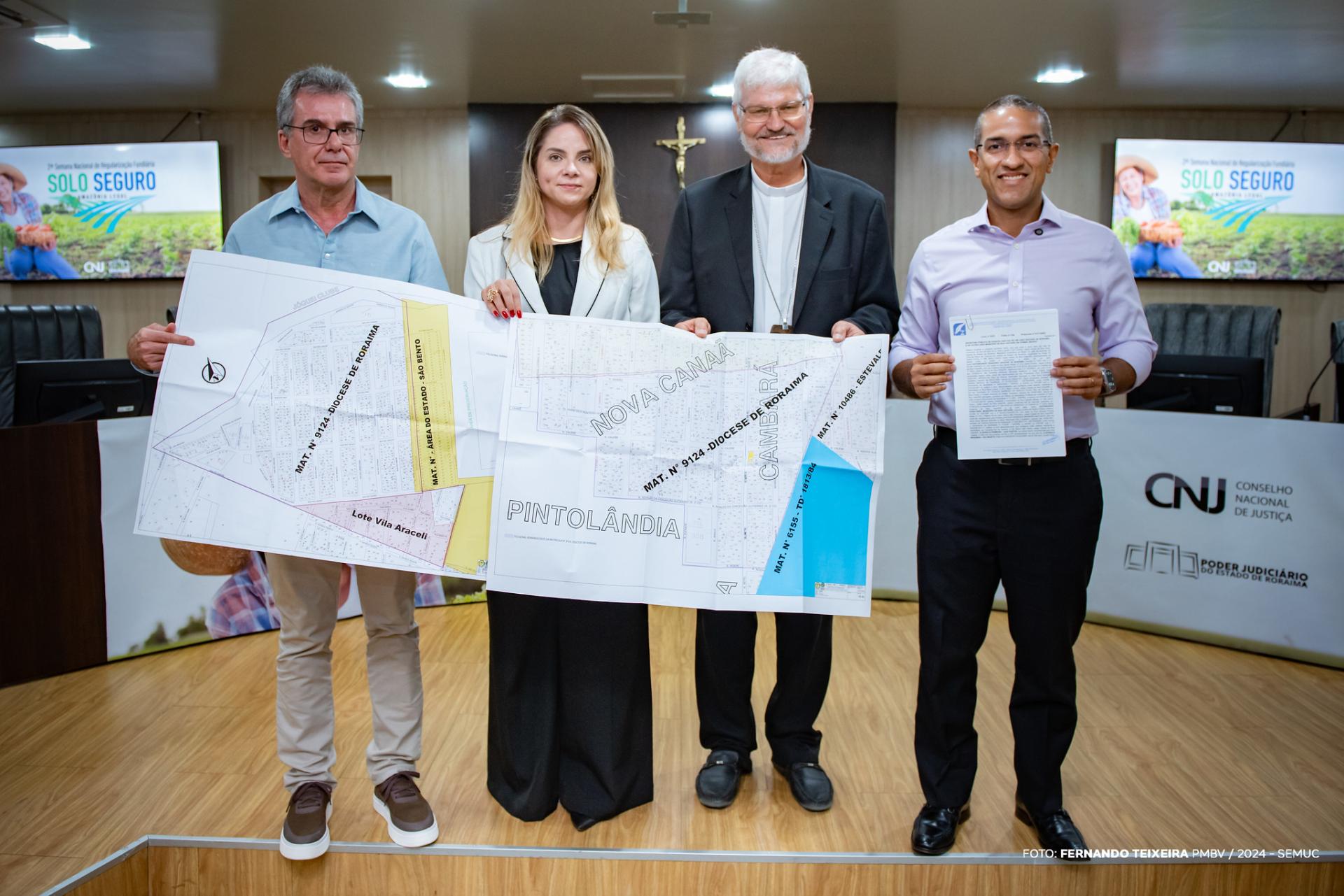Diocese de Roraima oficializa doação de terras e fortalece regularização fundiária em Boa Vista