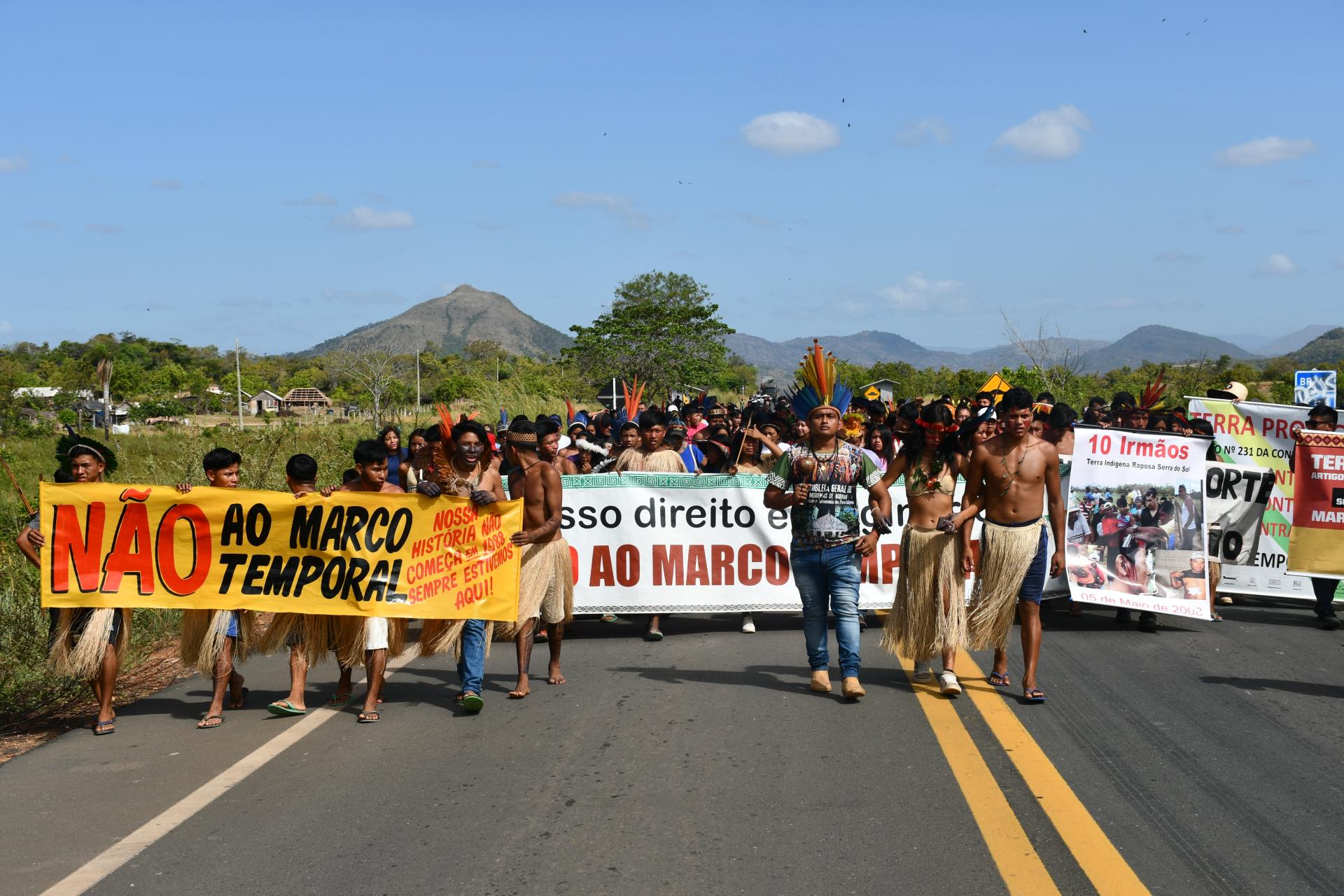 A resistência na Terra Indígena São Marcos contra o Marco Temporal