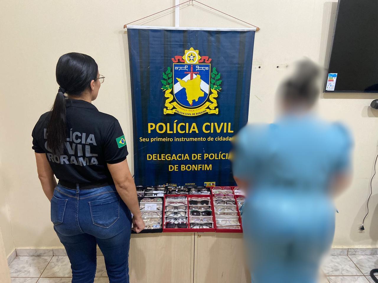 Optometrista é presa por exercício ilegal da medicina.