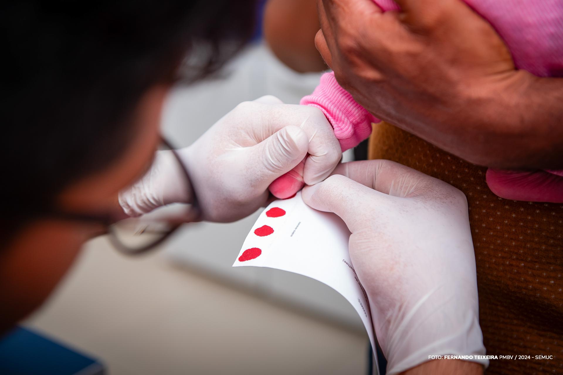 Teste do Pezinho: Boa Vista realiza quase 35 mil exames em 2024 e amplia cobertura nas UBSs