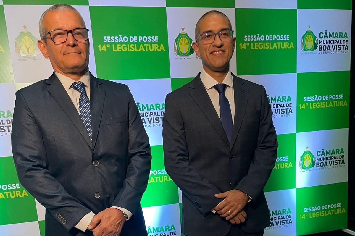 Arthur Henrique é empossado para segundo mandato como prefeito de Boa Vista; Marcelo Zeitoune assume como vice-prefeito