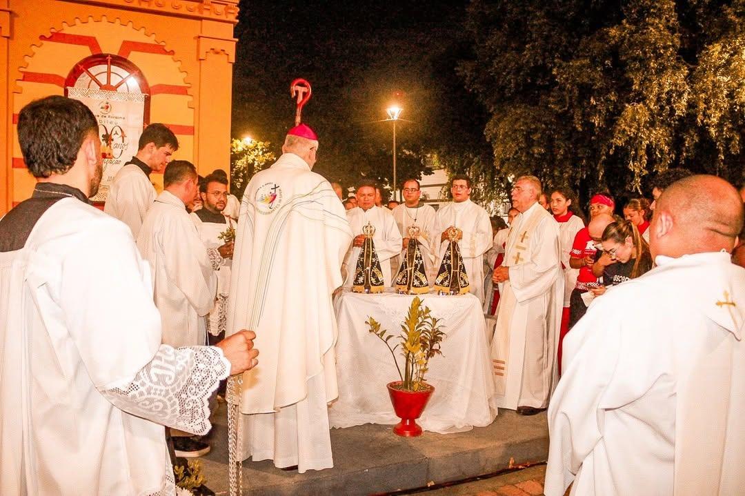 Imagens Peregrinas de Nossa Senhora Aparecida iniciam jornada espiritual em Roraima com programação detalhada
