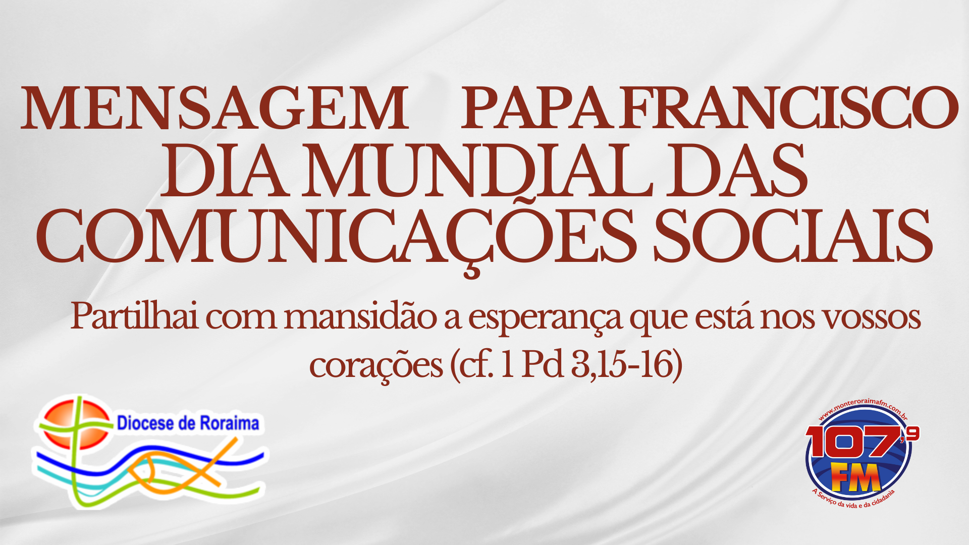 MENSAGEM DE SUA SANTIDADE PAPA FRANCISCO PARA O LIX DIA MUNDIAL DAS COMUNICAÇÕES SOCIAIS
