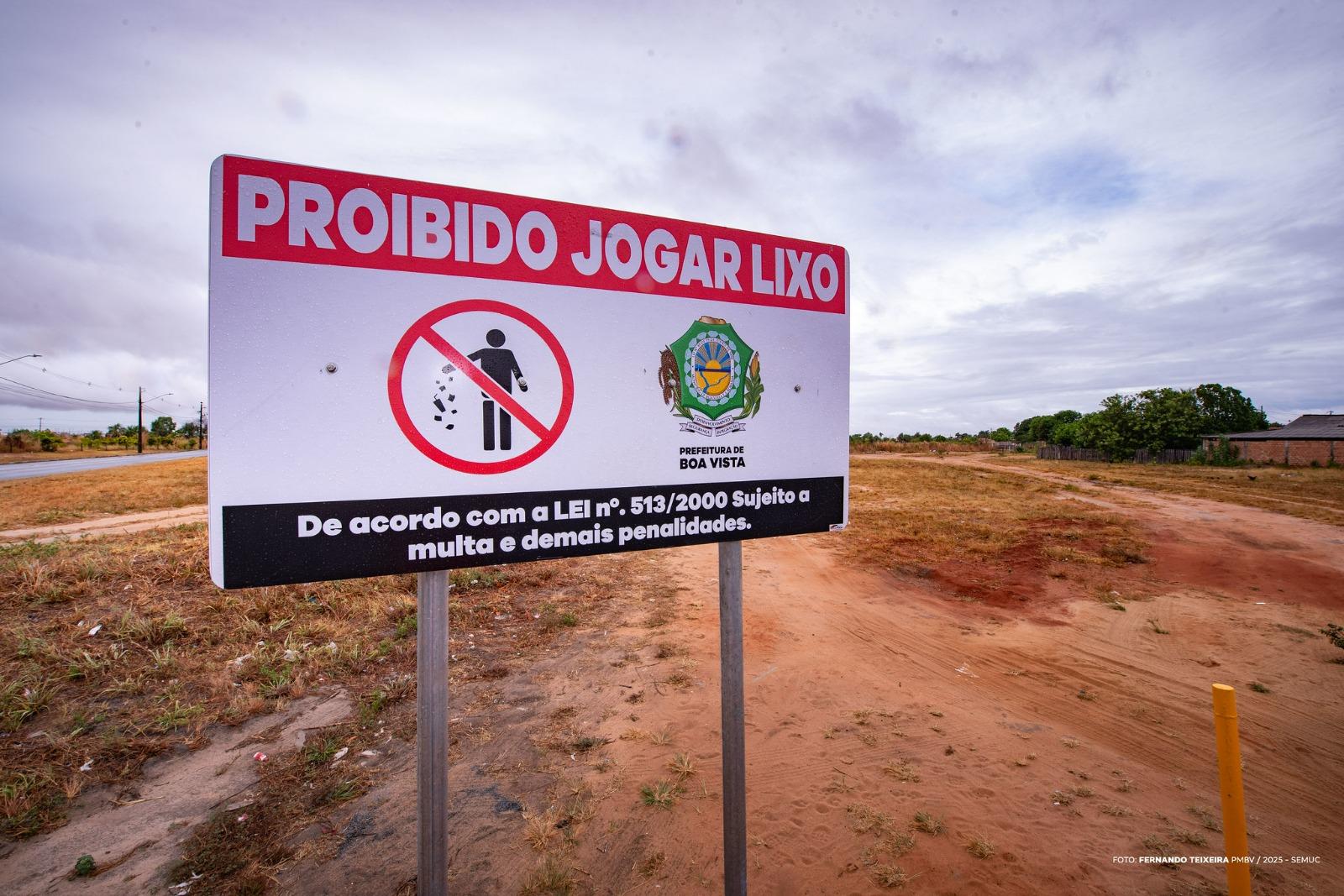 Trabalho de conscientização sobre descarte irregular de lixo é intensificado