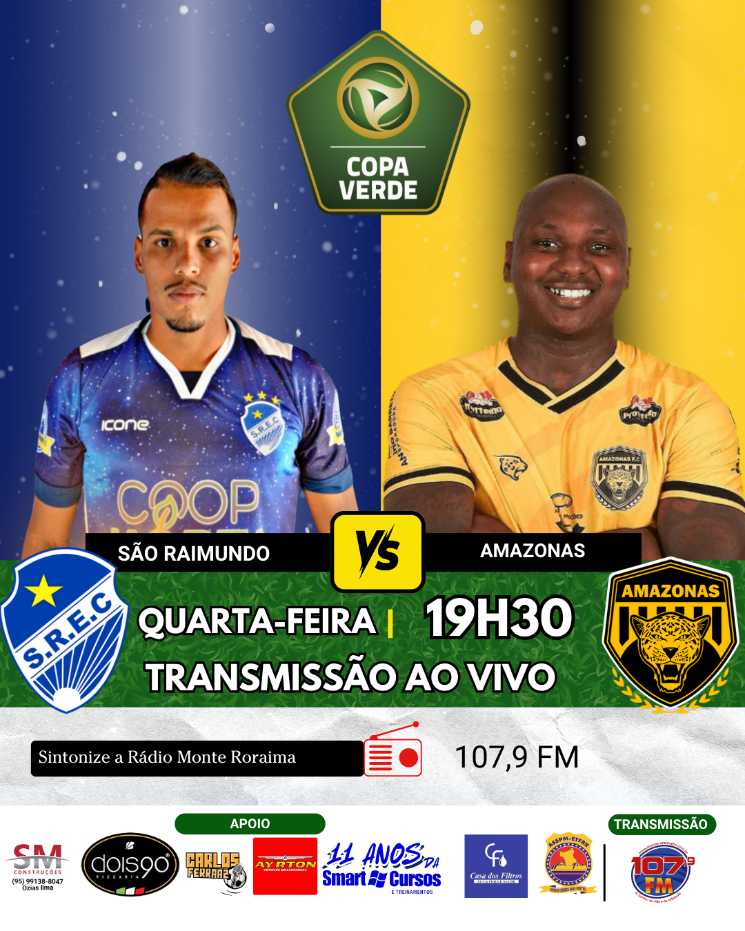 JOGO DE SÃO RAIMUNDO X AMAZONAS