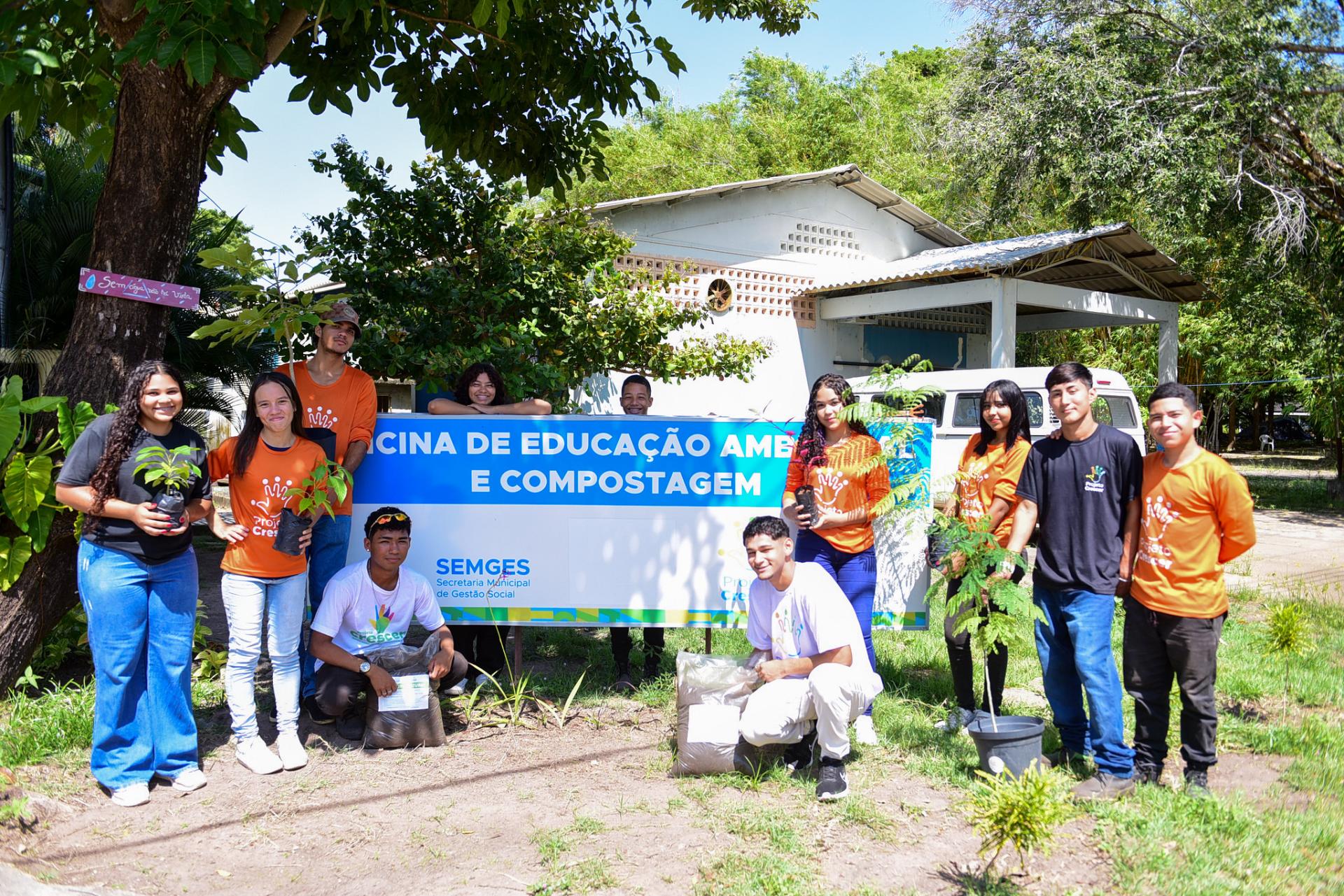 Oficina do Projeto Crescer é referência durante evento nacional de sustentabilidade