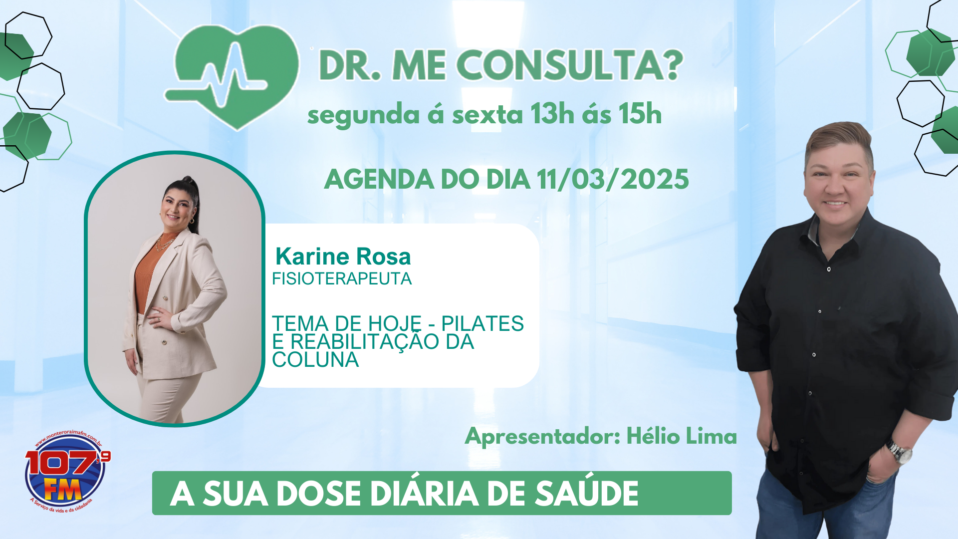 DR ME CONSULTA - ENTREVISTA COM : FISIOTERAPEUTA KARINE ROSA