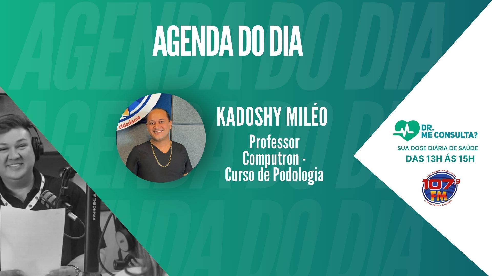 DR ME CONSULTA? Entrevista com: Kadoshy Miléo (Professor) Computron - Curso de Podologia