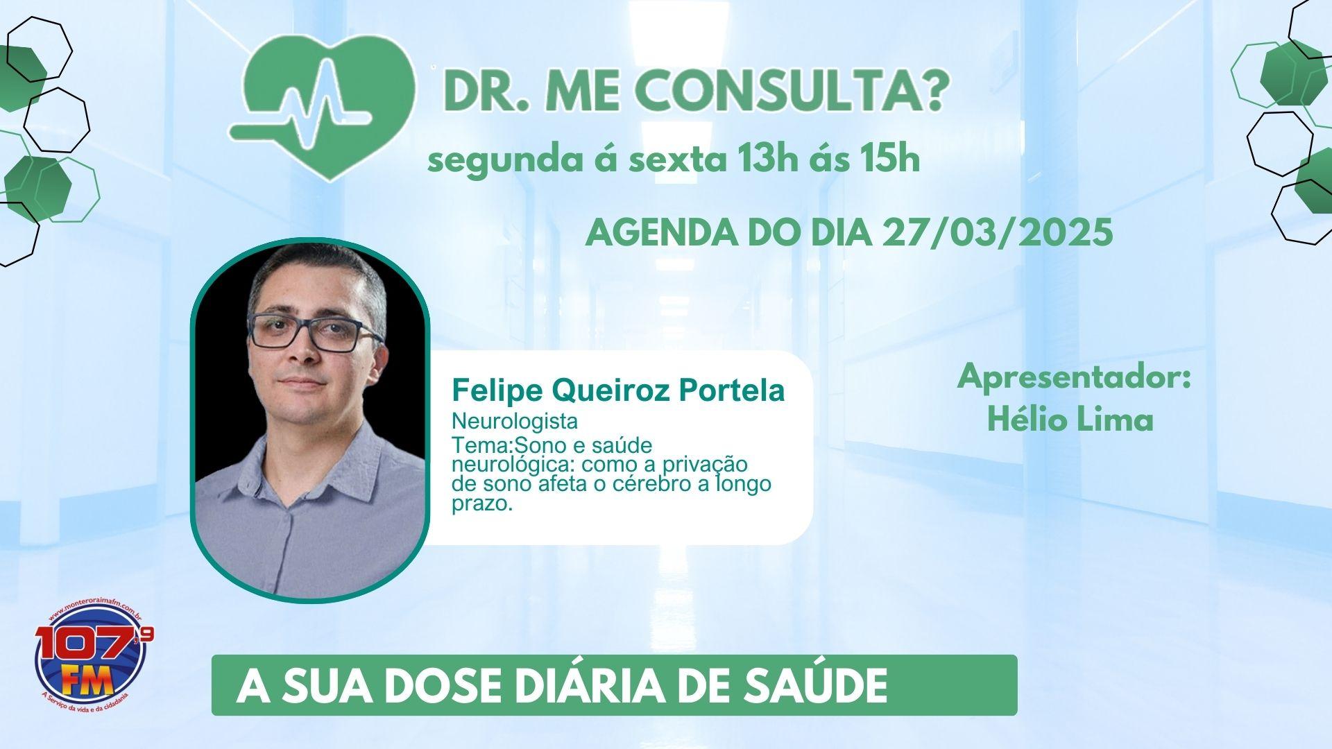 DR ME CONSULTA? FELIPE QUEIROZ (Neurologista) - Como a privação de sono afeta o cérebro a longo prazo?