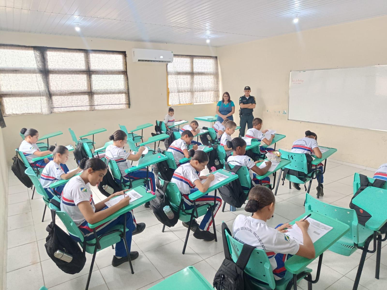 Escolas Estaduais participam de avaliação para recomposição da aprendizagem