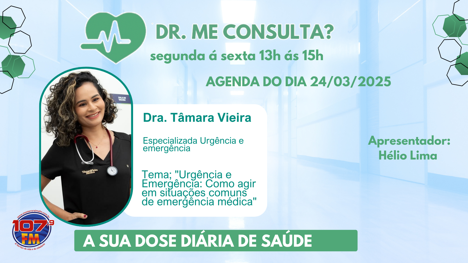 Parte 1 - Dr. Me Consulta-  Entrevista com Dra Tamara Vieira