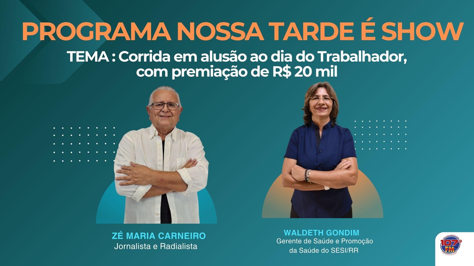 Corrida em alusão ao dia do Trabalhador, com premiação de R$ 20 mil