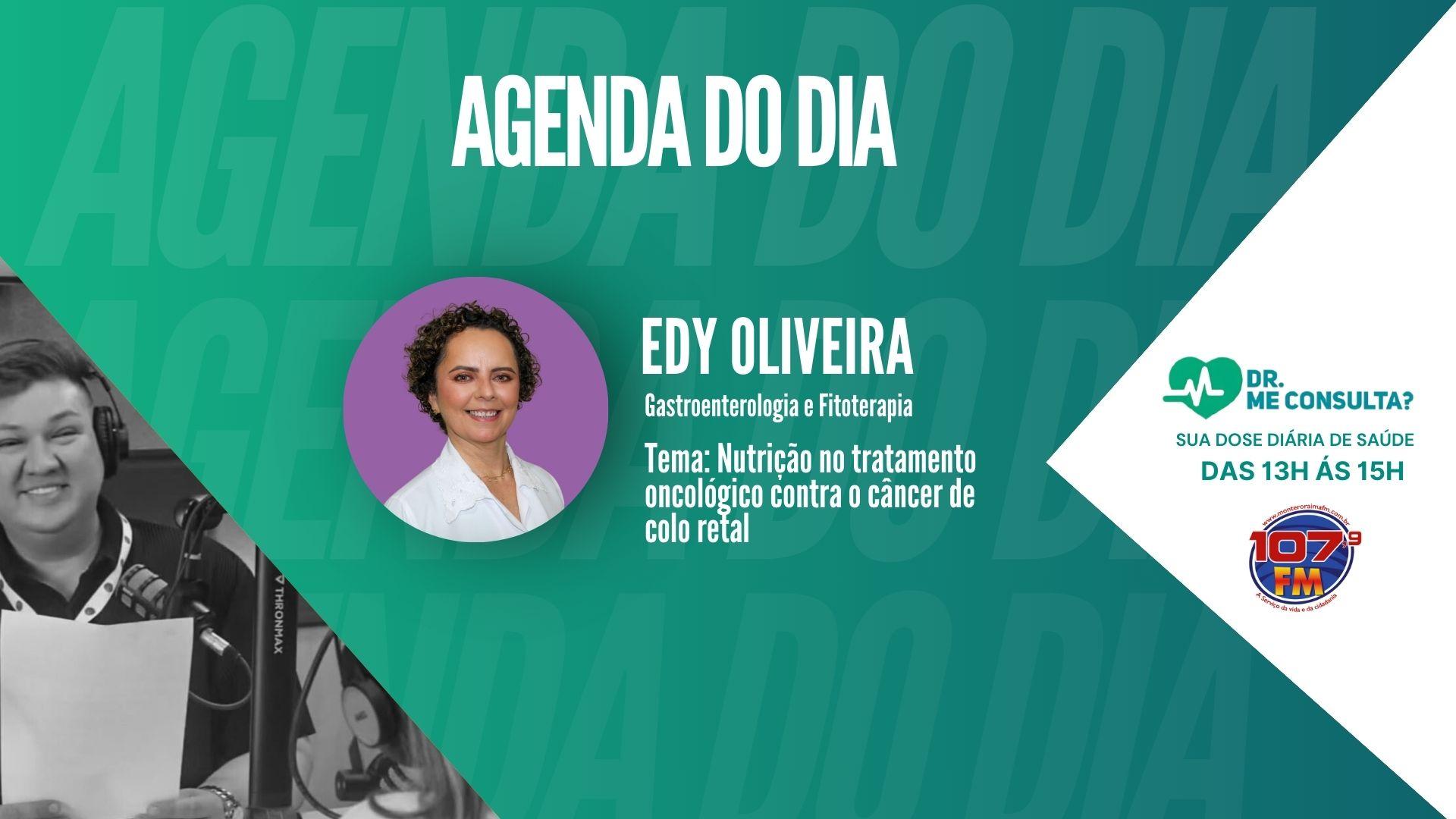 NUTRICAO NO TRATAMENTO ONCOLOGICO CONTRA O CANCER DE COLO RETAL - DRA EDY OLIVEIRA