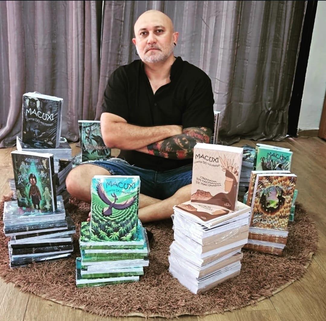 Pela Lei Paulo Gustavo, escritor lança ‘Macuxi: Contos do Multiverso’ e resgata cultura indígena em Roraima