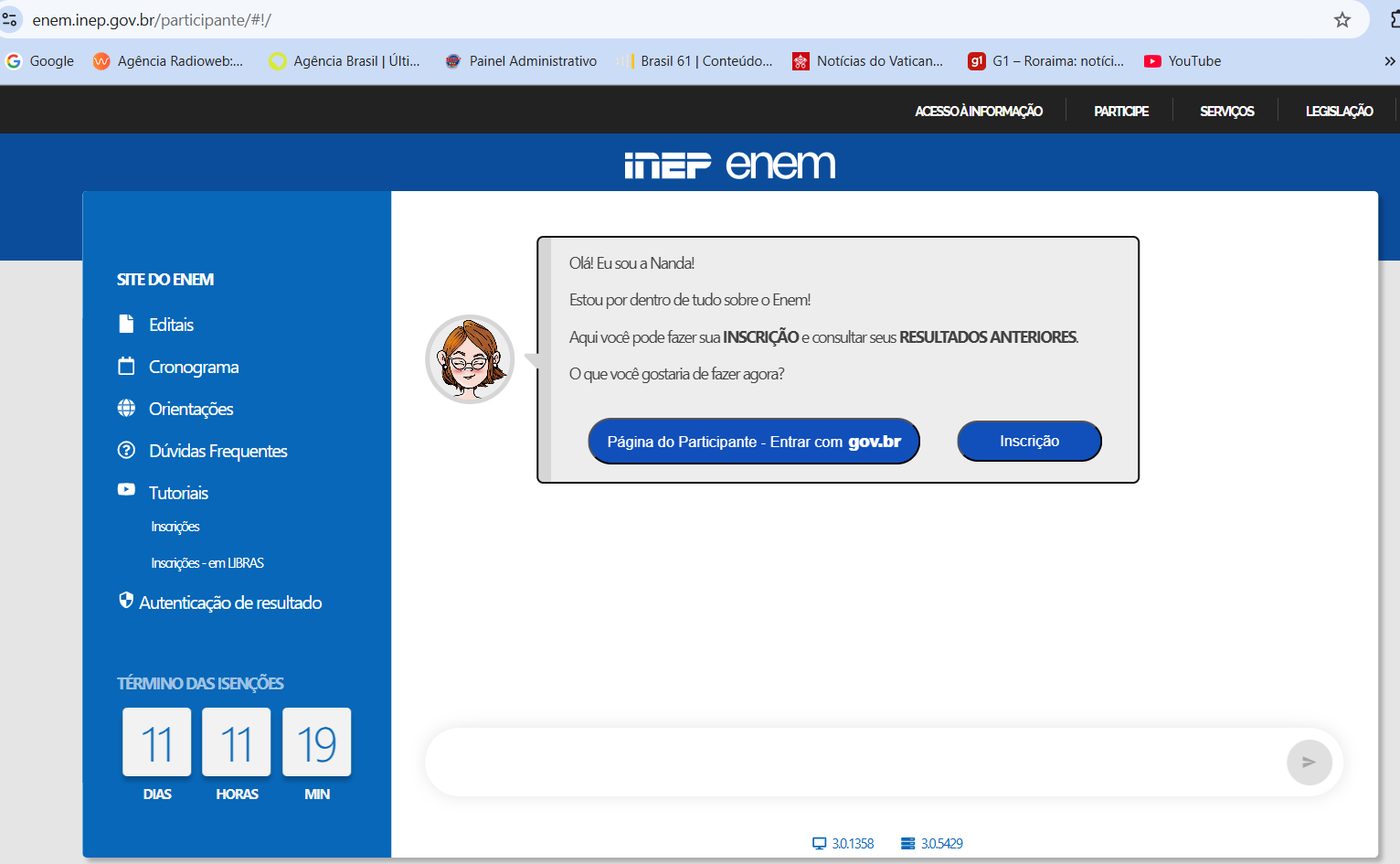 Inscrições para o Enem 2025 estão abertas com novidades para estudantes