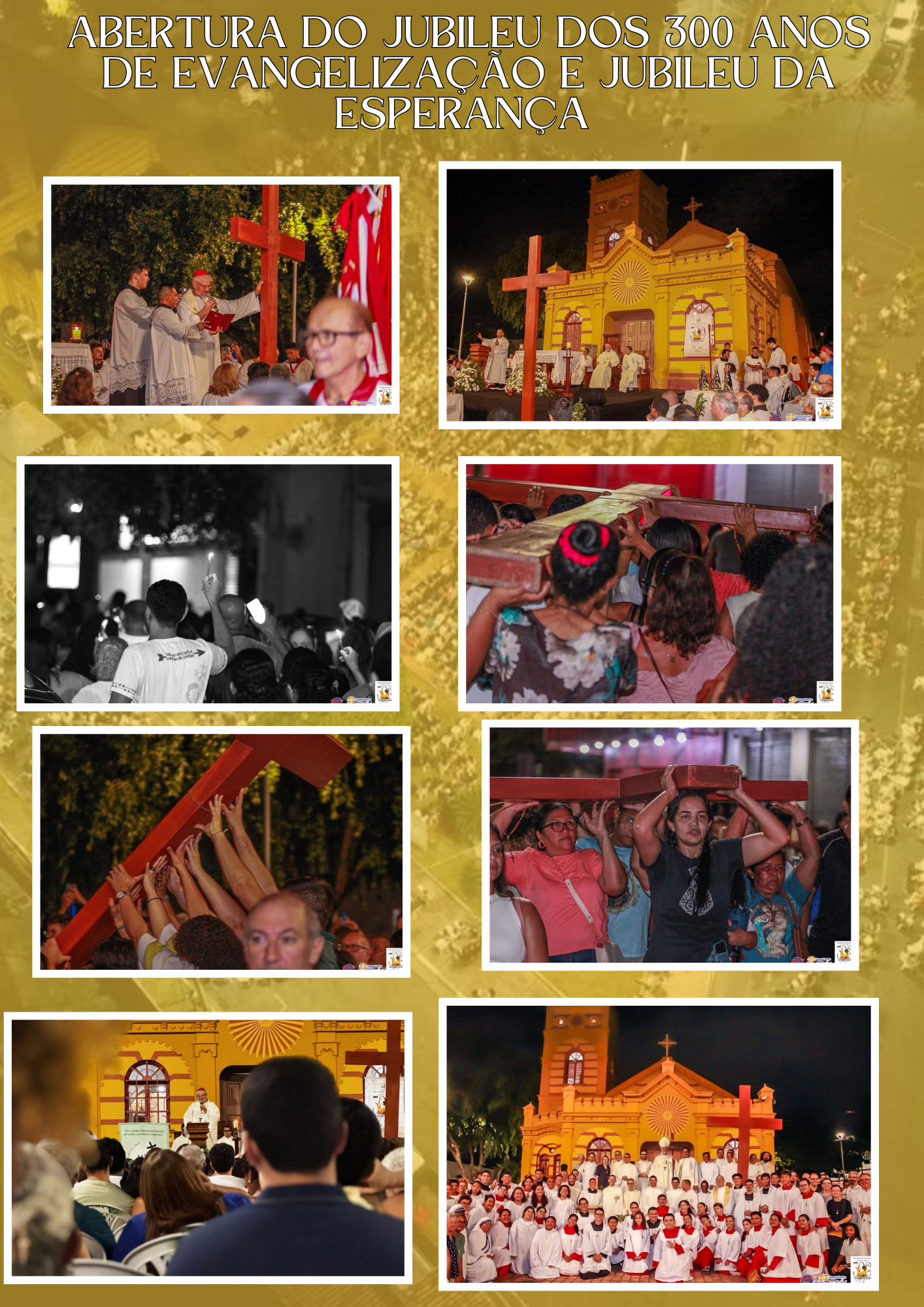 ABERTURA DO JUBILEU DOS 300 ANOS DE EVANGELIZAÇÃO E JUBILEU DA ESPERANÇA