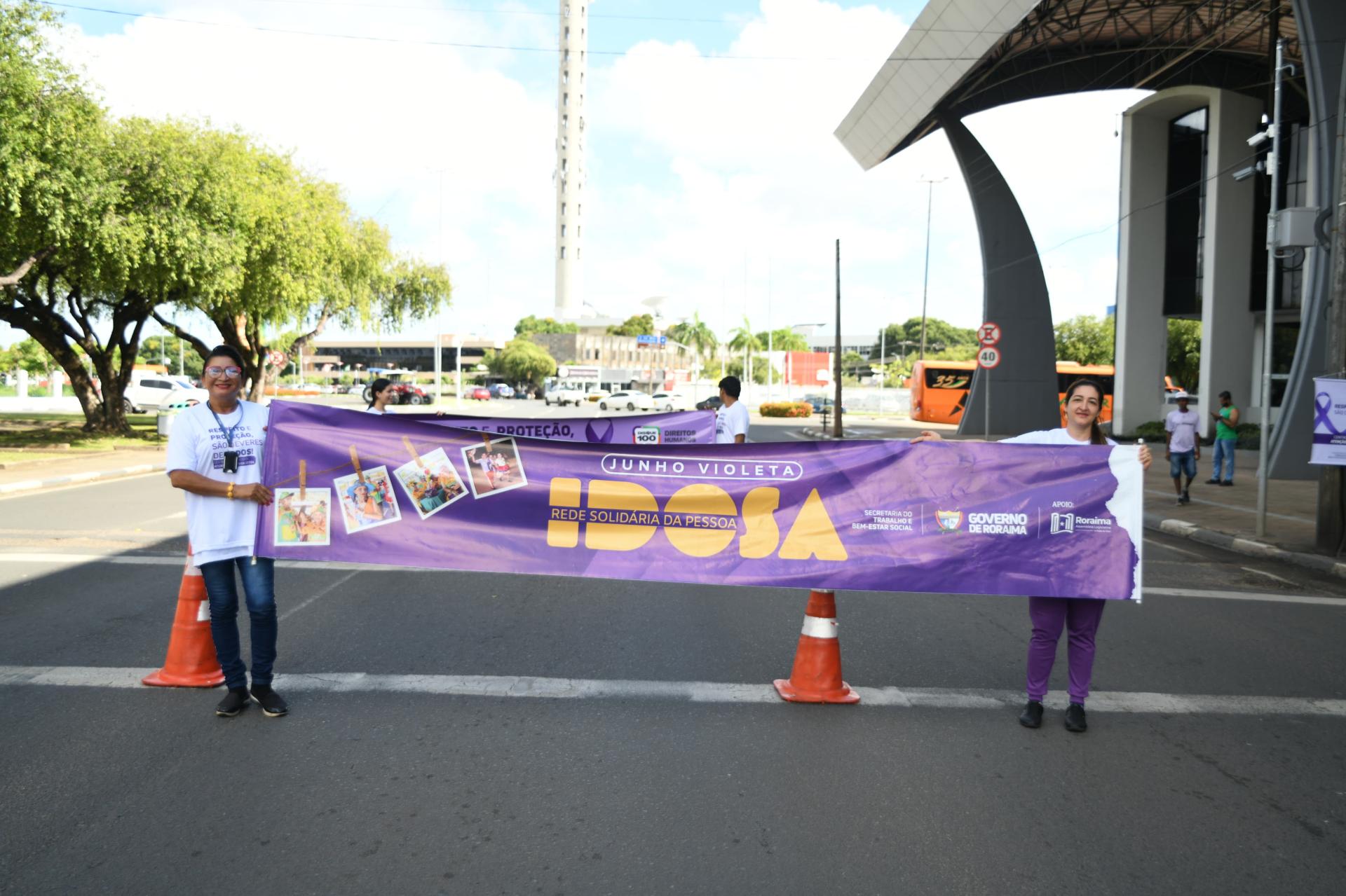 Blitz educativa alerta sobre violência contra idosos em Roraima