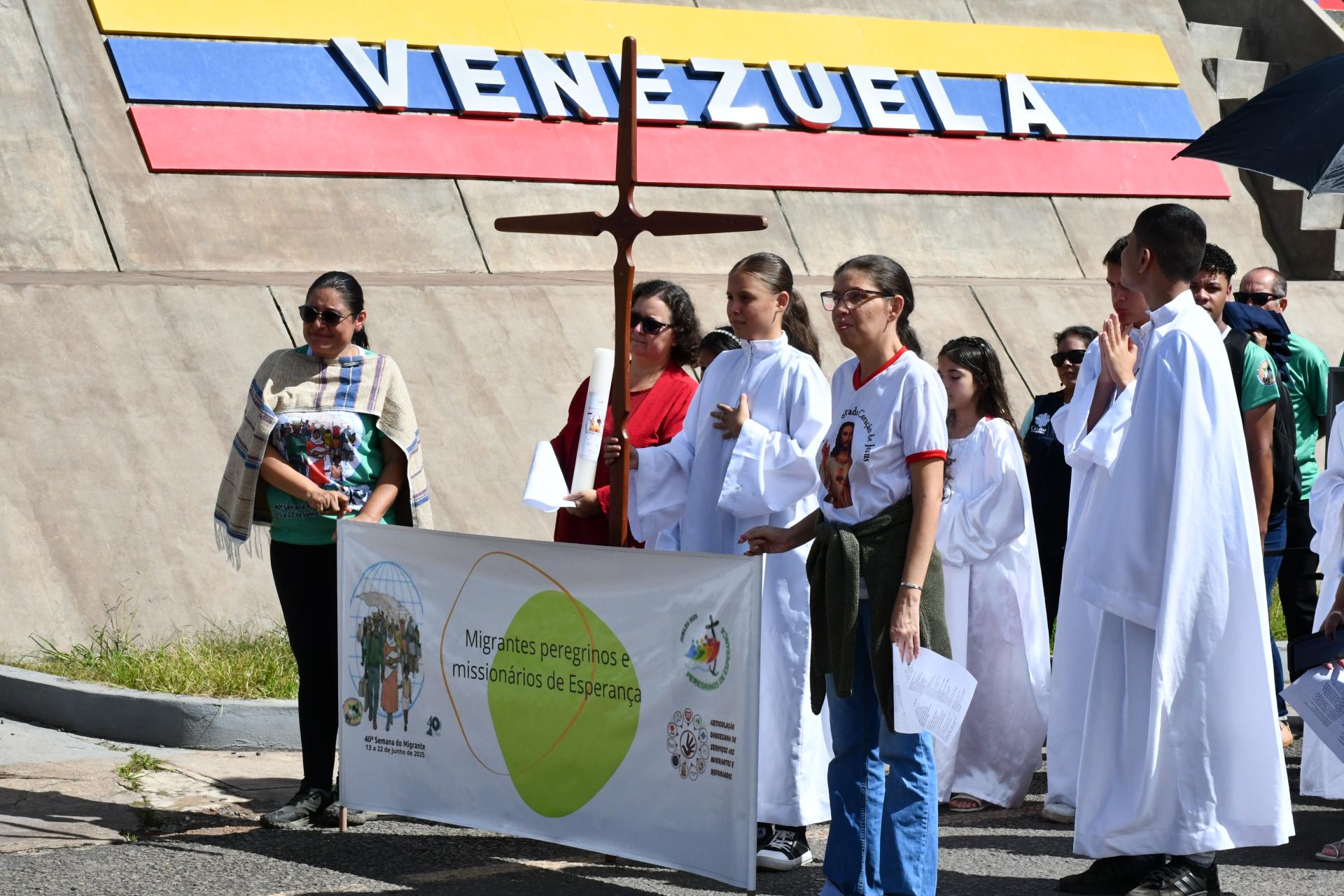Diocese de Roraima celebra Jubileu dos Migrante em Pacaraima