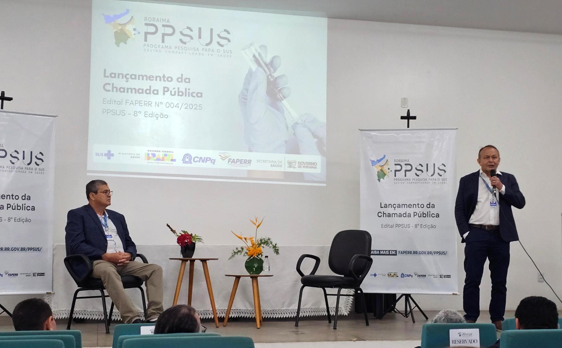 Faperr amplia prazo de inscrição no Programa Pesquisa para o SUS
