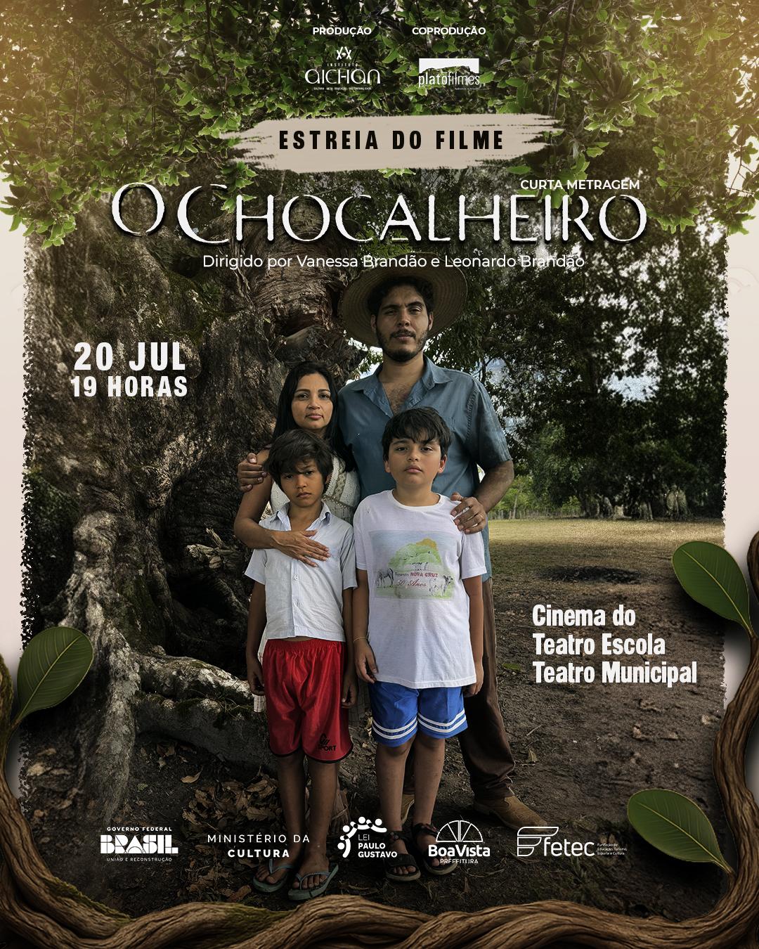 Filme ''O Chocalheiro'' estreia em Boa Vista dia 20 de julho