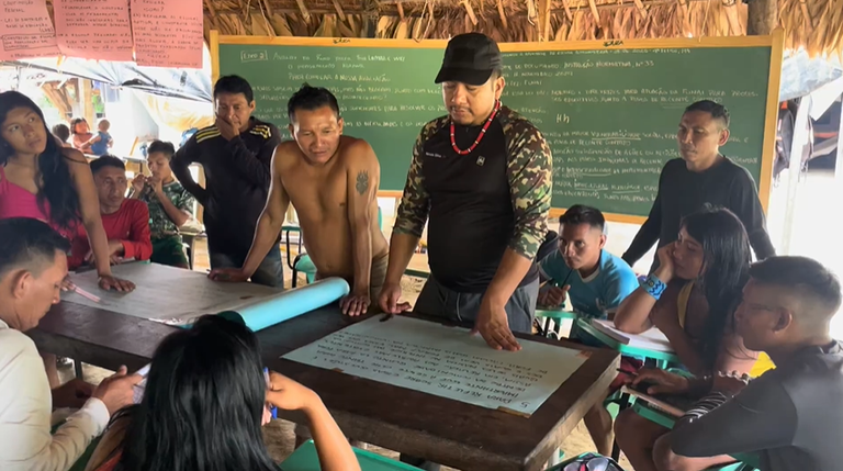 Funai monitora educação e ouve o Povo Ninam na Terra Yanomami