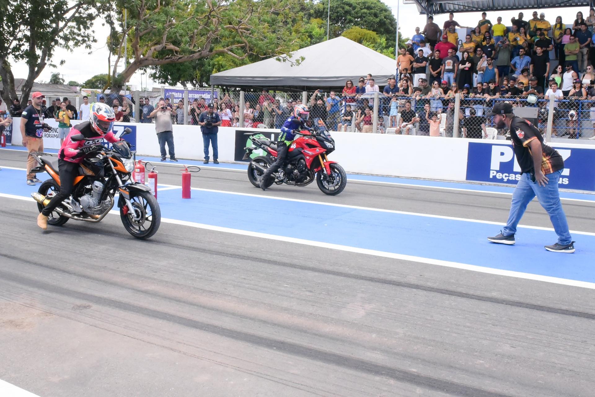 Inaugurada 1ª pista pública de arrancada no Parque Anauá