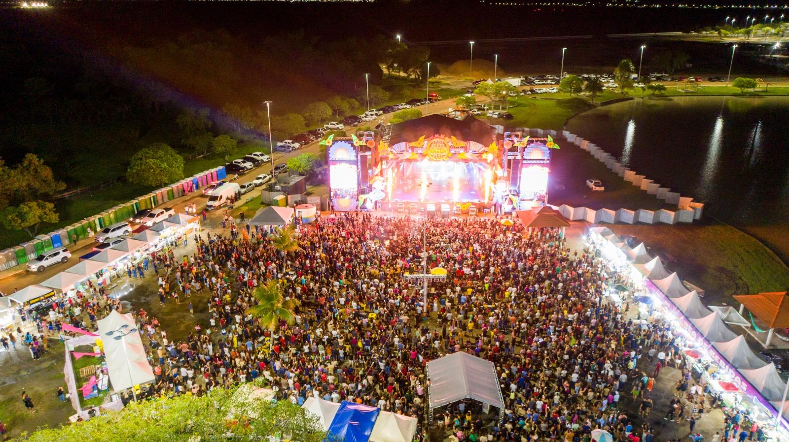 São João no Parque Anauá reúne mais de 365 mil pessoas
