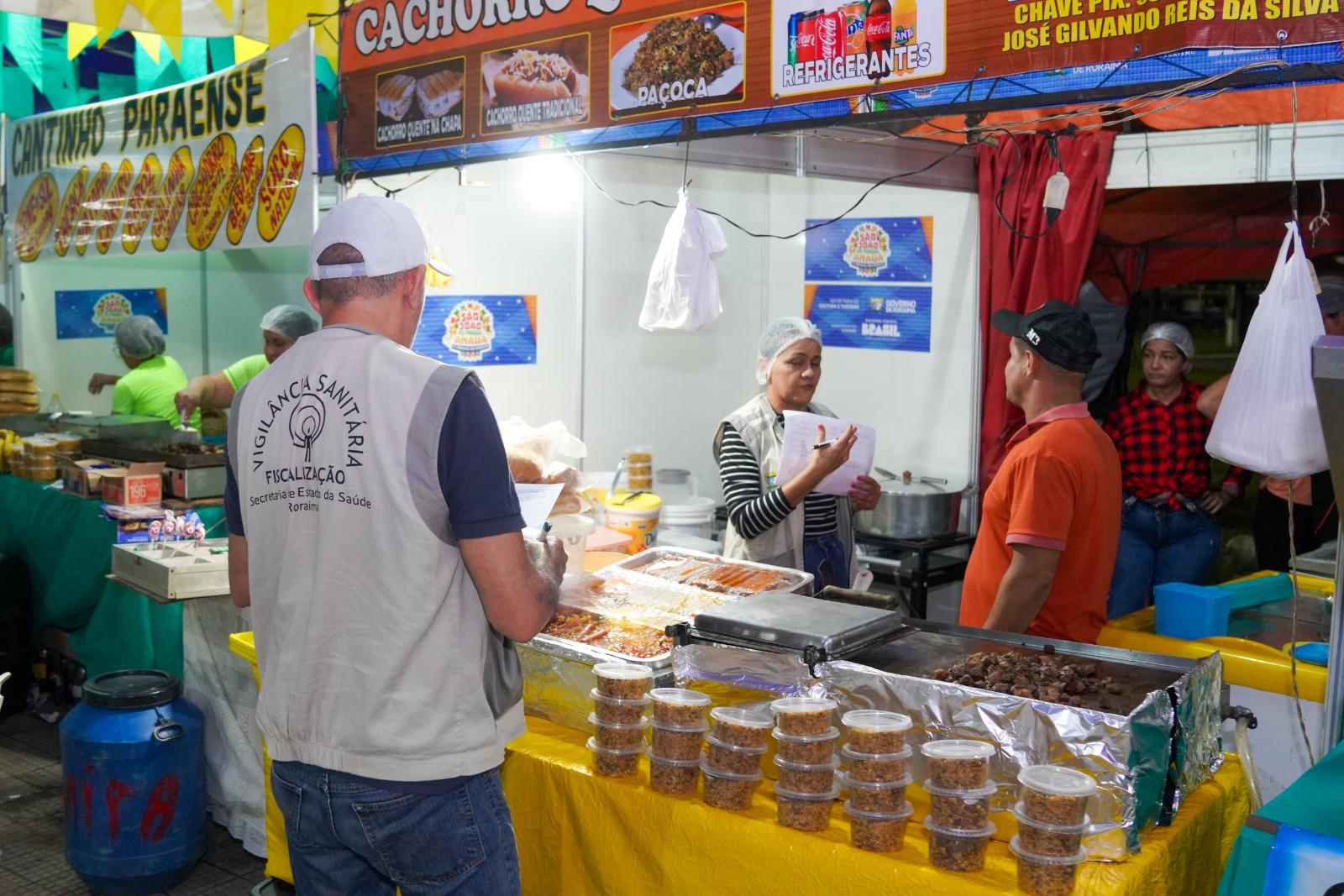 Sesau faz fiscalização para garantir segurança alimentar no Arraial