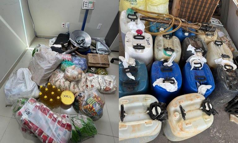 Ação contra garimpo na TI Yanomami apreende combustível e mantimentos em RR