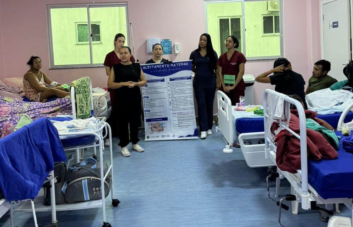 Banco de Leite Humano promove blitz educativa sobre aleitamento materno