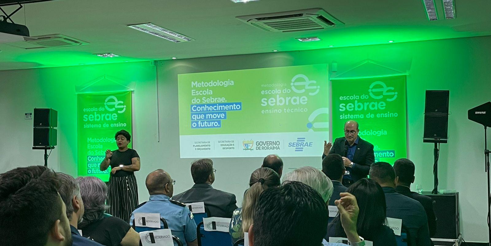 Lançamento da Escola Sebrae marca novo modelo de educação empreendedora em Roraima