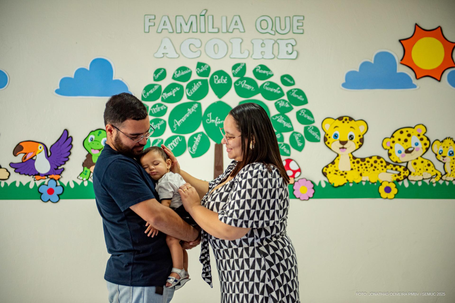 Presença do pai é destaque em ação do Família que Acolhe