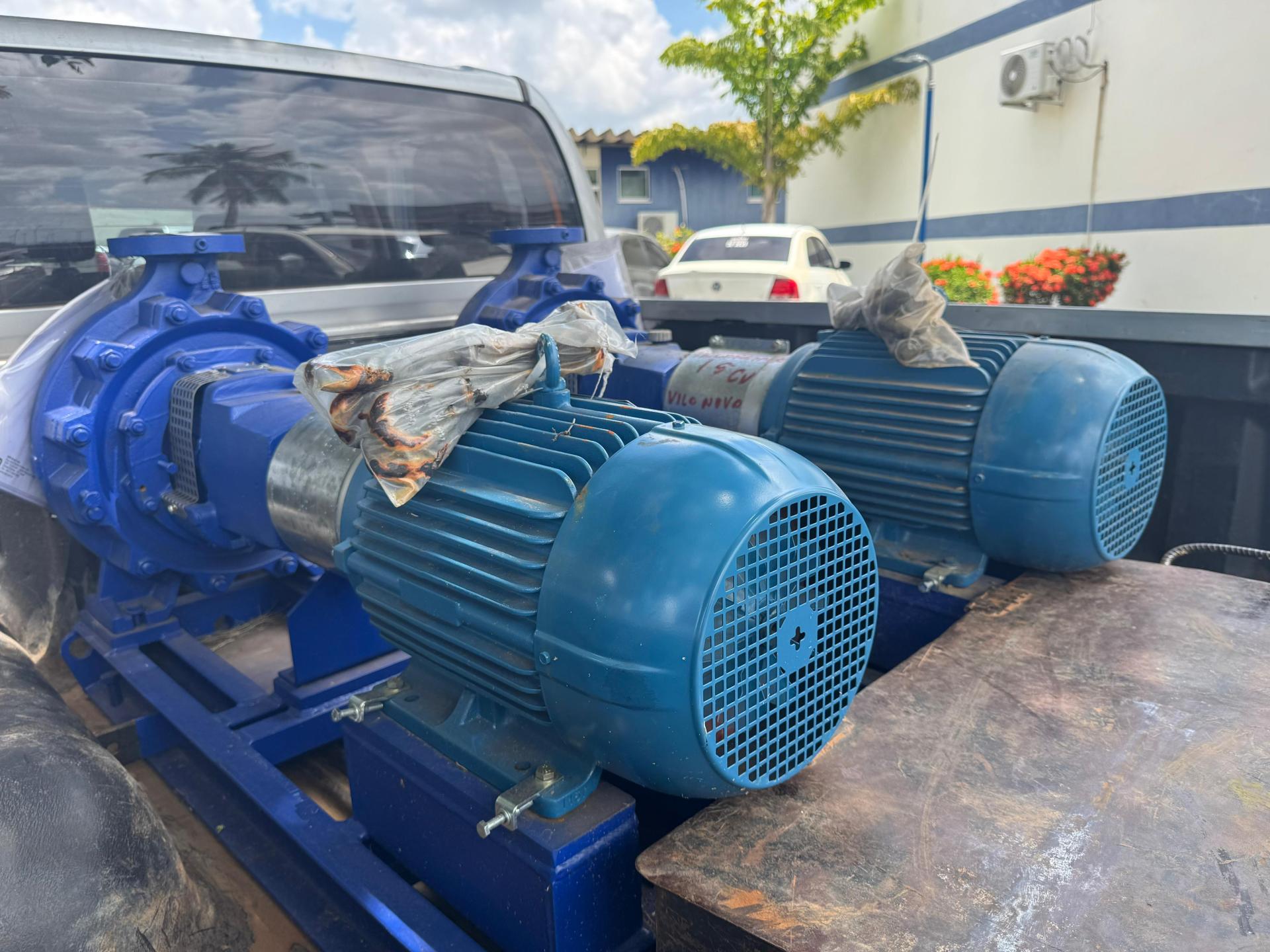 Caer reforça sistema de abastecimento em Pacaraima com instalação de bombas