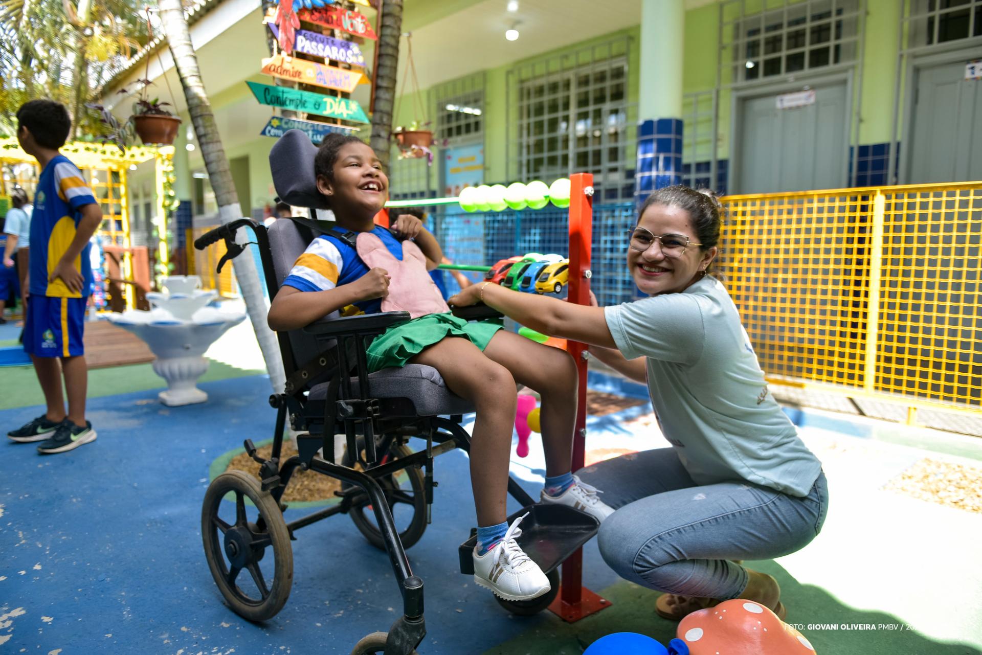 Escola de Boa Vista inaugura espaço para estimular desenvolvimento e inclusão