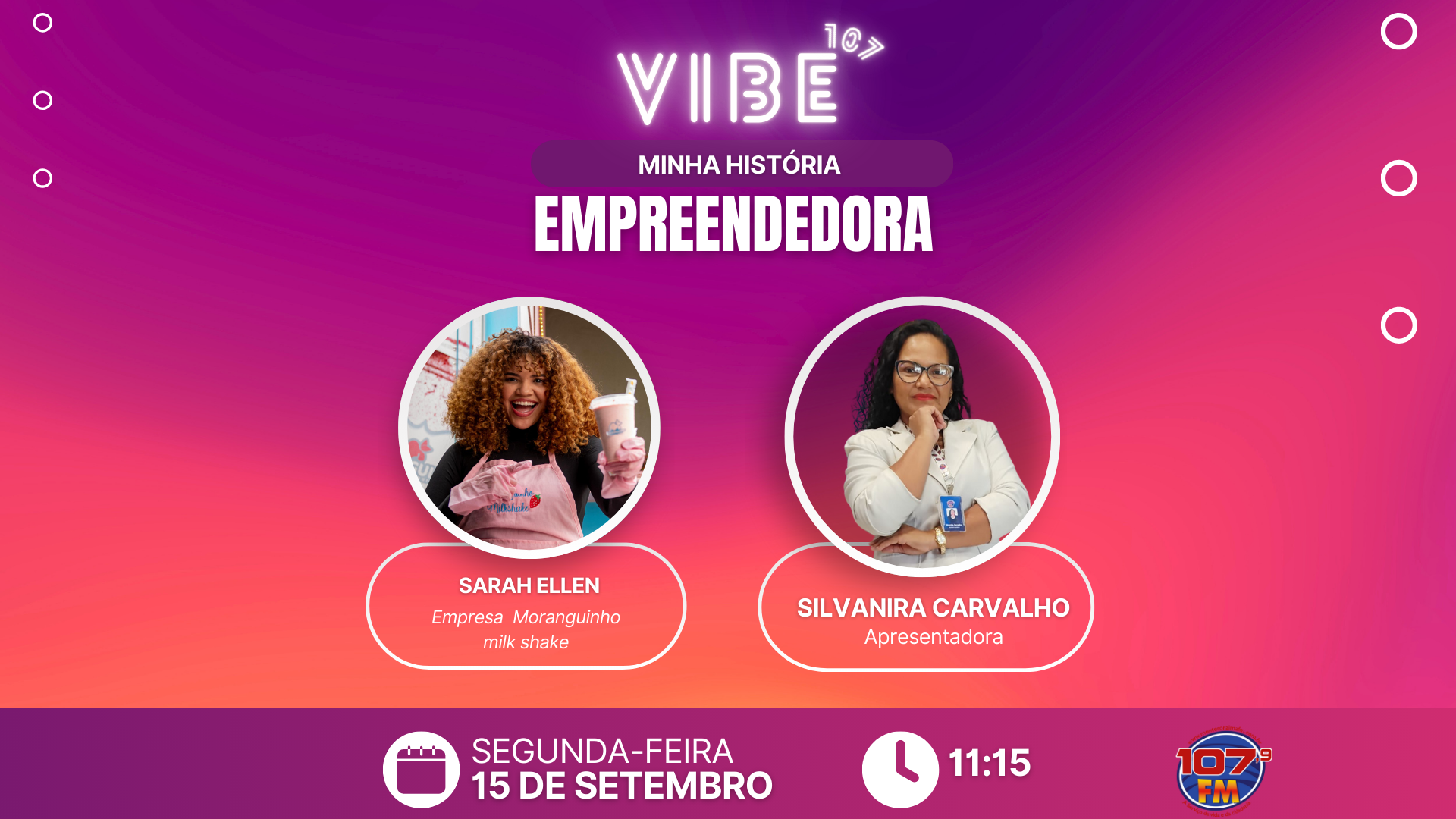 MINHA HISTÓRIA EMPREENDEDORA - SARAH ELLEN (MORANGUINHO MILK SHAKE)