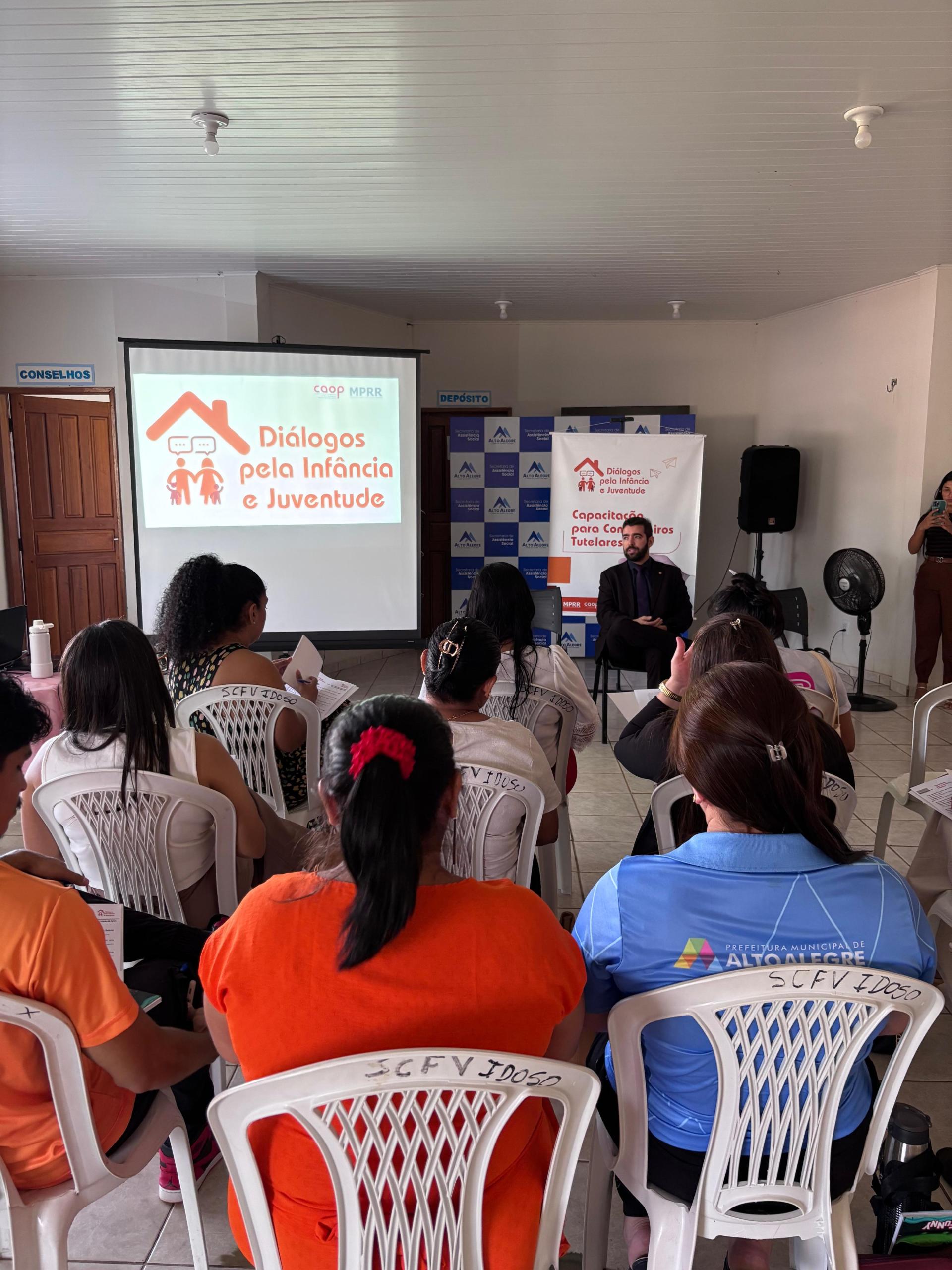 MPRR inicia capacitação de conselheiros tutelares em Alto Alegre