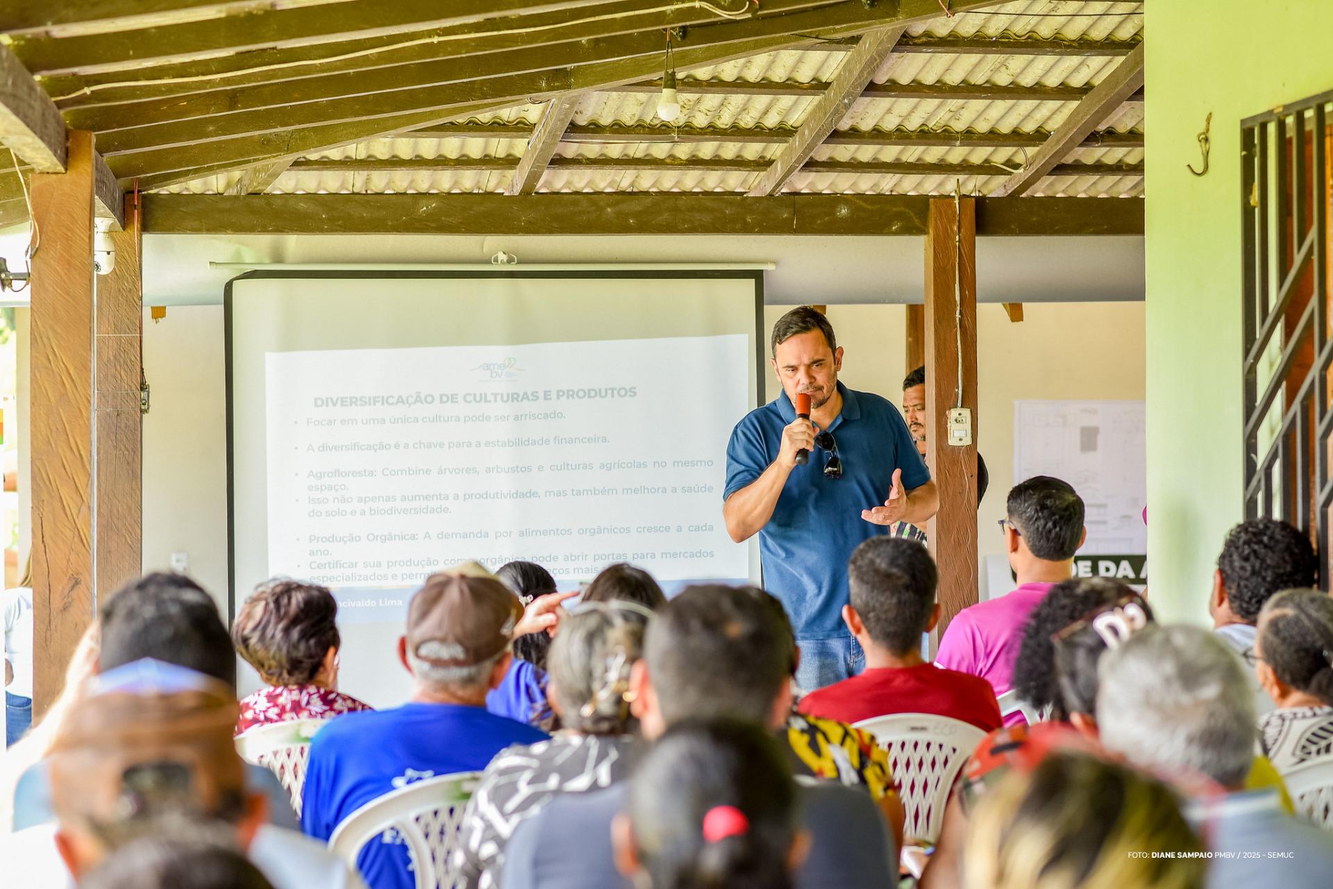 AME Itinerante leva capacitação aos produtores do Distrito do Limão