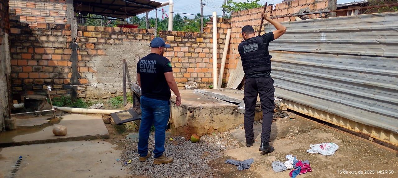 Polícia Civil encontra corpos de desaparecidos em Boa Vista