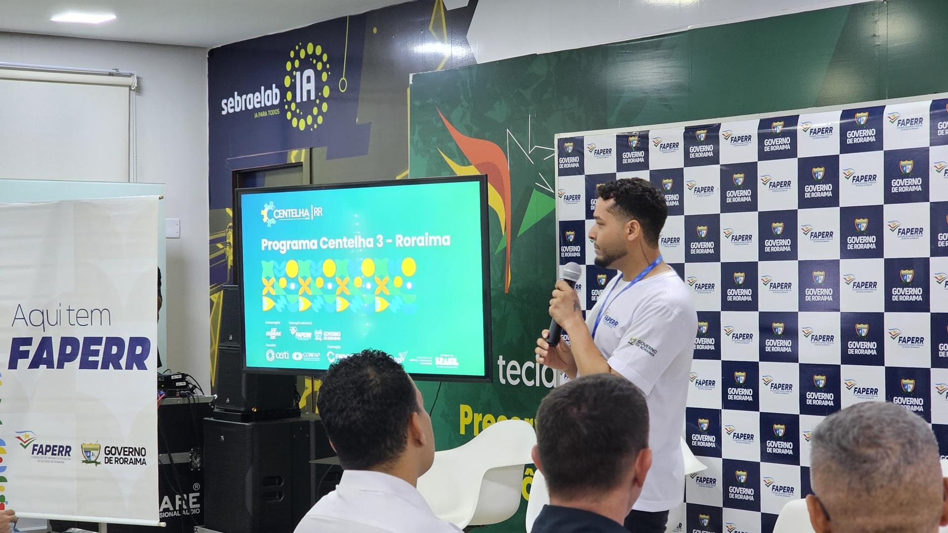 Faperr lança Programa Centelha 3 para impulsionar inovação em Roraima