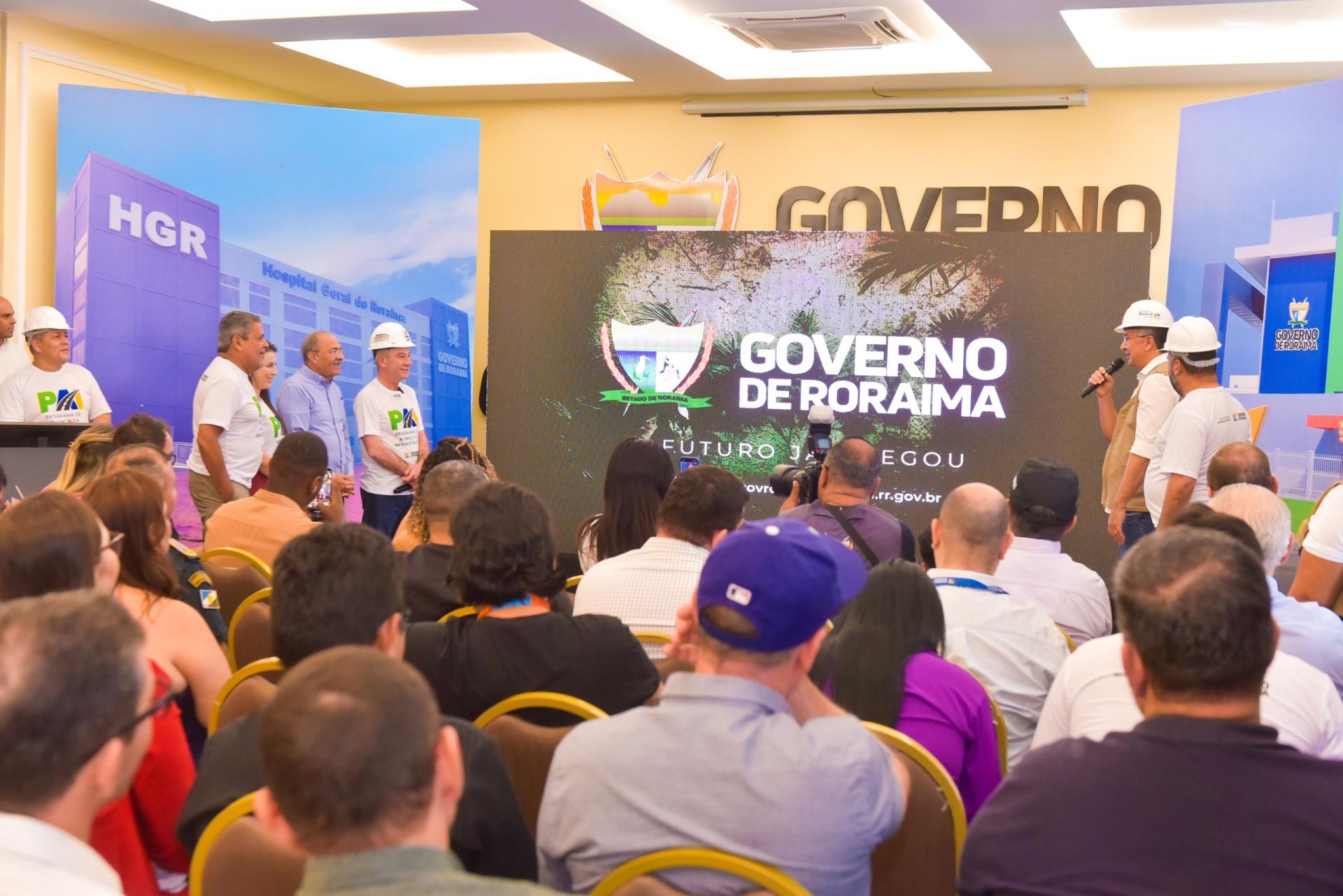 Roraima anuncia Programa de Avanço da Infraestrutura com pacote bilionário de obras