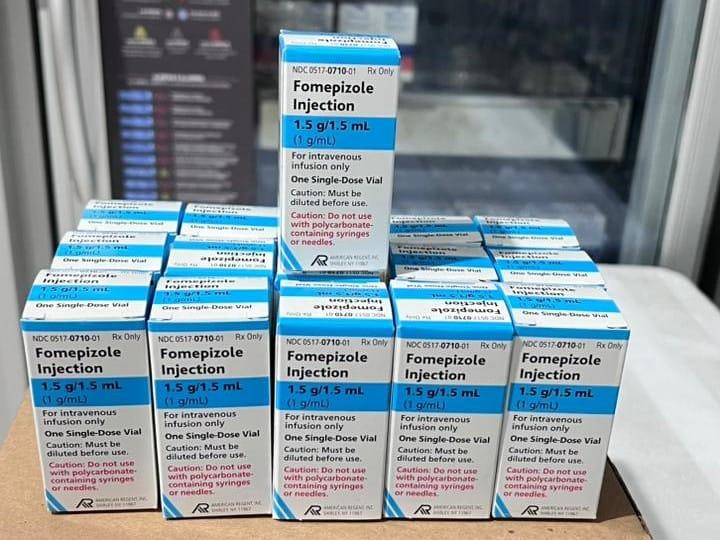 Sesau alerta para riscos de bebidas adulteradas e recebe antídoto contra metanol