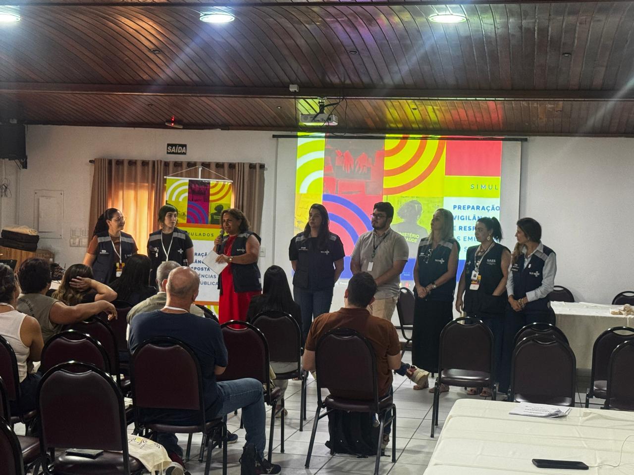 Sesau promove simulado de emergências em saúde pública voltado às arboviroses