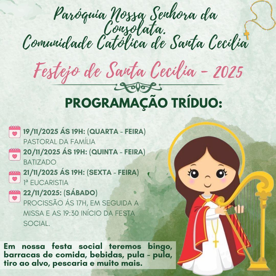 Festejo de Santa Cecília 2025