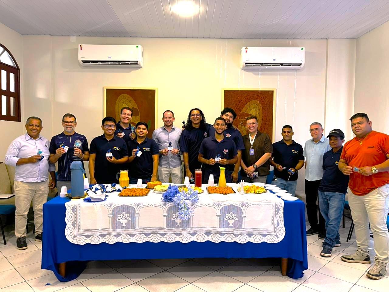 Funcionários da Rádio Monte Roraima FM e da Diocese participam de palestra sobre saúde do Homem com o Dr. Everton Walczak